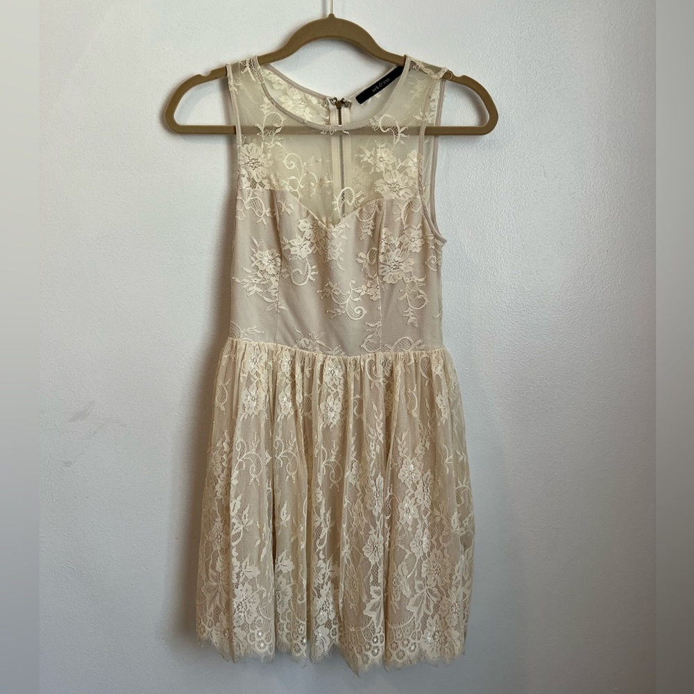 Ark & Co. lace cream dress